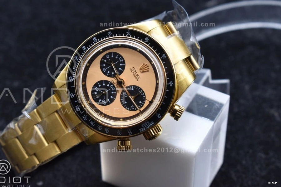 Best Dial YG YG 832 A on Edition YG Youthful Daytona Bracelet Black ADGF 0724